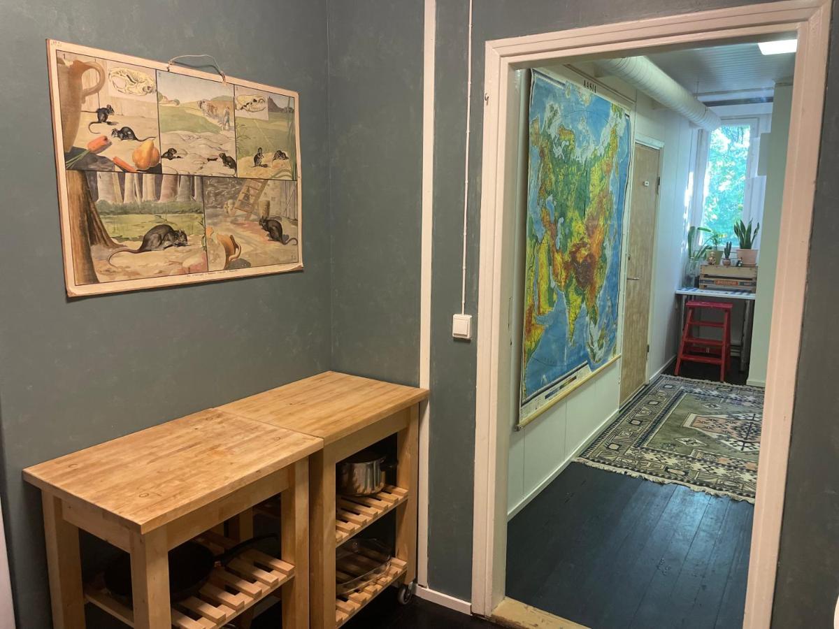 Koulumaeki Vandrarhem Karkola Exteriör bild